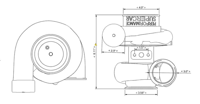 Turbo Dimensions and Comparisons