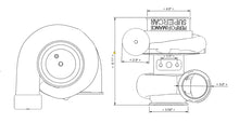 Load image into Gallery viewer, 3D Printed Plastic Mock-up Turbo -  Garrett GT35R - VSRacing 6262/6762 - Mid Frame