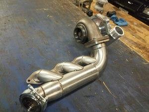 LS Single Turbo Kit - Hot side Only