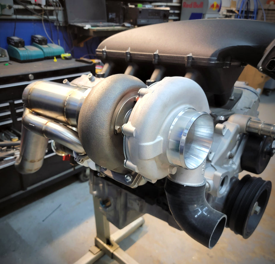 LS Single Turbo Kit - Hot side Only – Performance Supercar